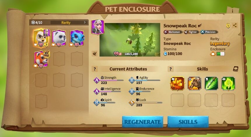 Pet Enclosure - call of dragons